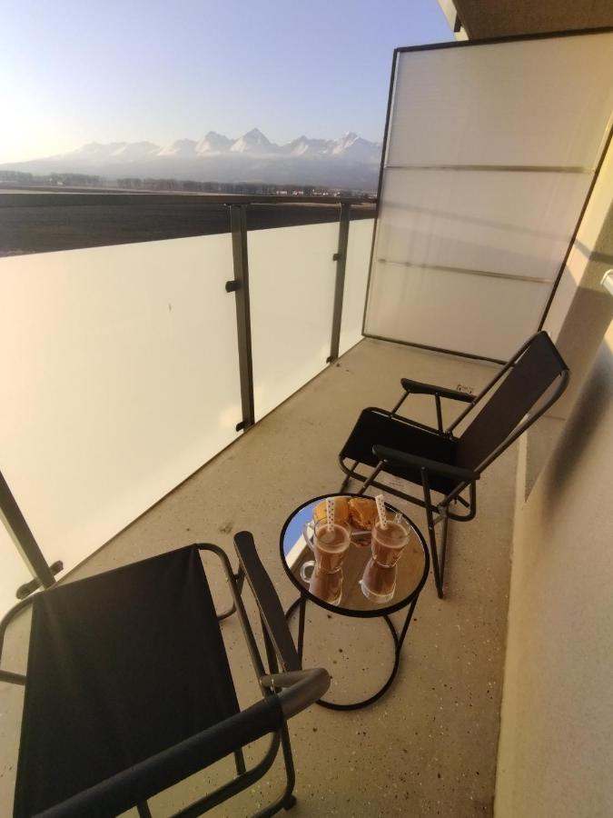 Utulny Byt S Vyhladom Na Tatry Poprad Zewnętrze zdjęcie
